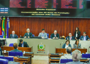 Tavares lembrou trabalho de sua gestão para aquisição da primeira sede própria da Unimed.